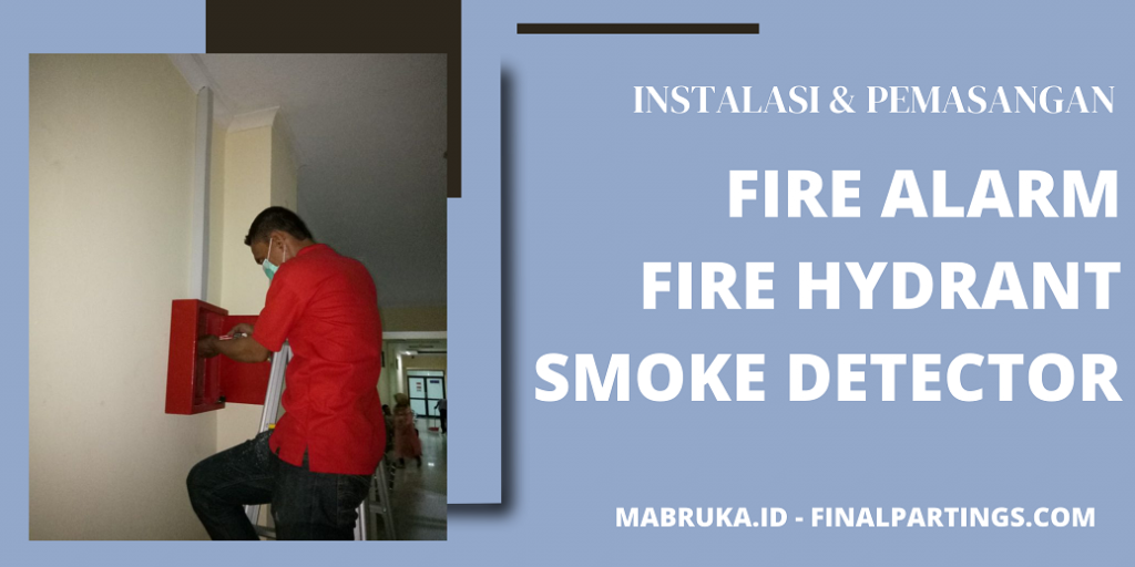 Harga Jasa Pemasangan Smoke Detector Murah