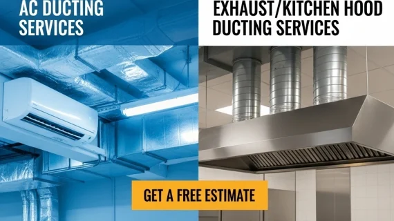 Jasa Ducting AC dan Ducting Exhaust / Kitchen Hood Profesional di Seluruh Indonesia