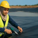 Jasa Pemasangan Geomembrane HDPE Profesional Seluruh Indonesia